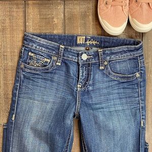 Kut from the Kloth Katy boyfriend jeans - 4 dark
